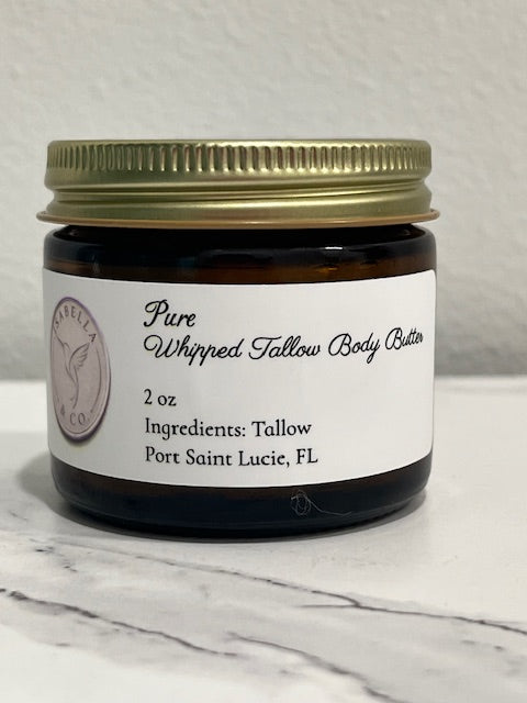 Pure Whipped Tallow Body Butter - 2 oz