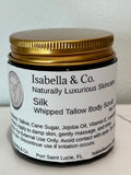 Silk Tallow Sugar Scrub - 4 oz