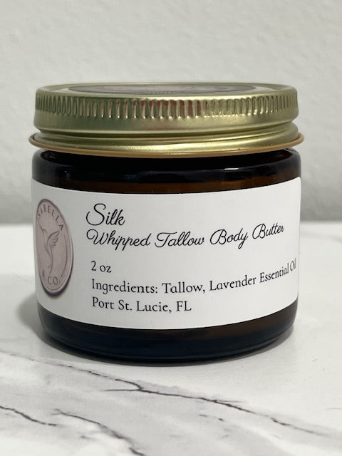 Silk Whipped Tallow Body Butter - 2 oz