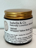 Velvet Tallow Sugar Scrub - 4 oz