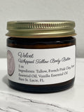 Velvet Whipped Tallow Body Butter