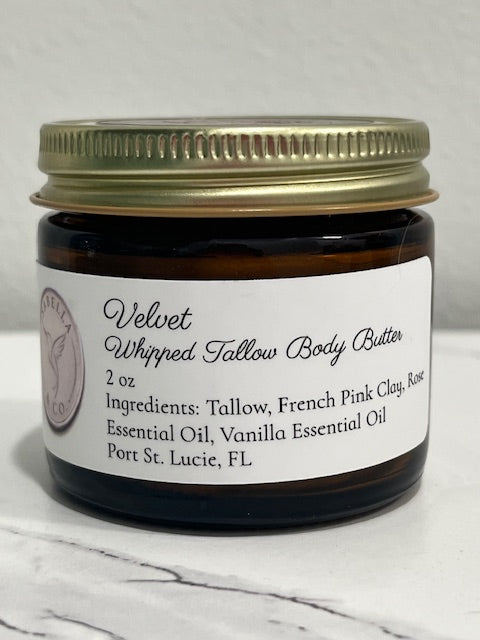 Velvet Whipped Tallow Body Butter